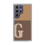 Slim Protection Case［ Original - initial two tone - G brown ］