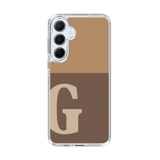 Slim Protection Case［ オリジナル - initial two tone - G brown ］