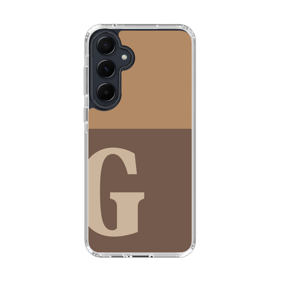 Slim Protection Case［ オリジナル - initial two tone - G brown ］