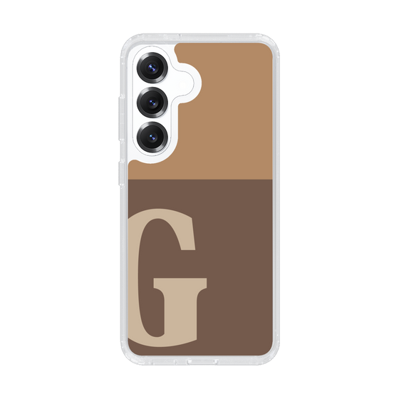 Slim Protection Case［ Original - initial two tone - G brown ］