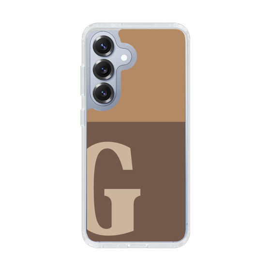 Slim Protection Case［ Original - initial two tone - G brown ］
