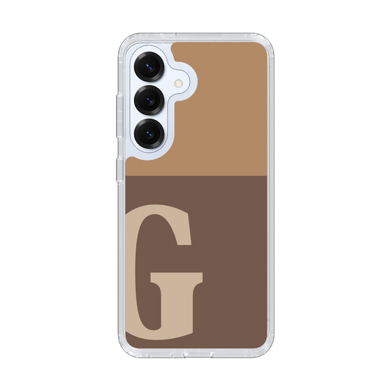 Slim Protection Case［ Original - initial two tone - G brown ］