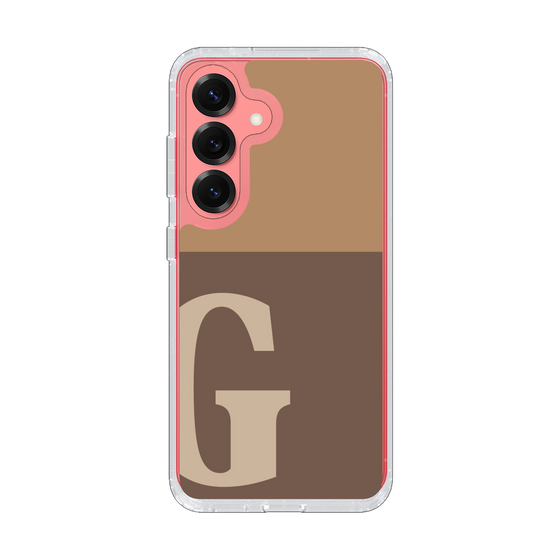 Slim Protection Case［ Original - initial two tone - G brown ］