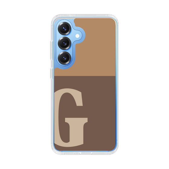 Slim Protection Case［ Original - initial two tone - G brown ］