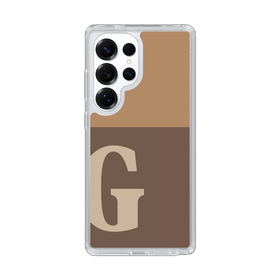 Slim Protection Case［ Original - initial two tone - G brown ］