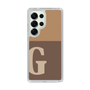 Slim Protection Case［ Original - initial two tone - G brown ］