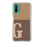 Slim Protection Case［ Original - initial two tone - G brown ］