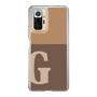 Slim Protection Case［ Original - initial two tone - G brown ］