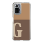 Slim Protection Case［ Original - initial two tone - G brown ］
