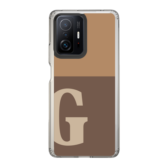 Slim Protection Case［ Original - initial two tone - G brown ］