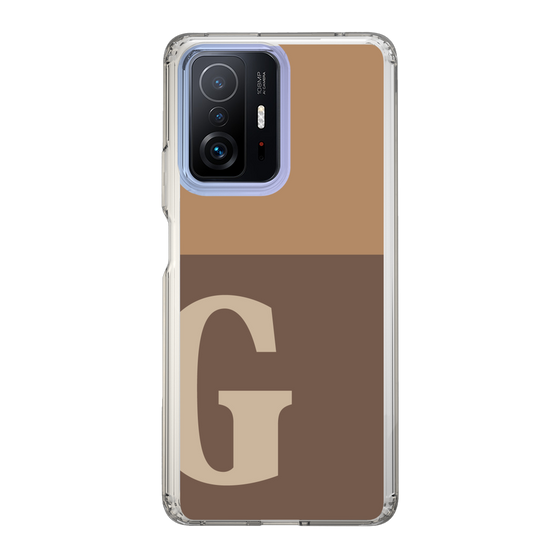Slim Protection Case［ Original - initial two tone - G brown ］