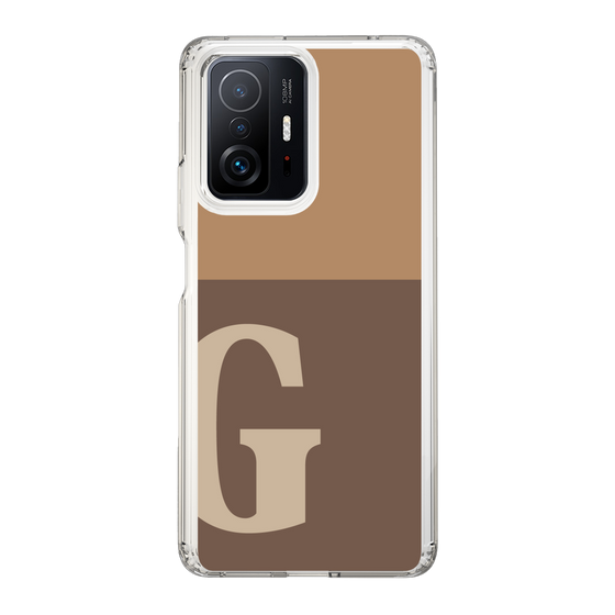 Slim Protection Case［ Original - initial two tone - G brown ］