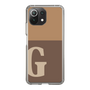 Slim Protection Case［ Original - initial two tone - G brown ］