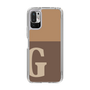 Slim Protection Case［ Original - initial two tone - G brown ］