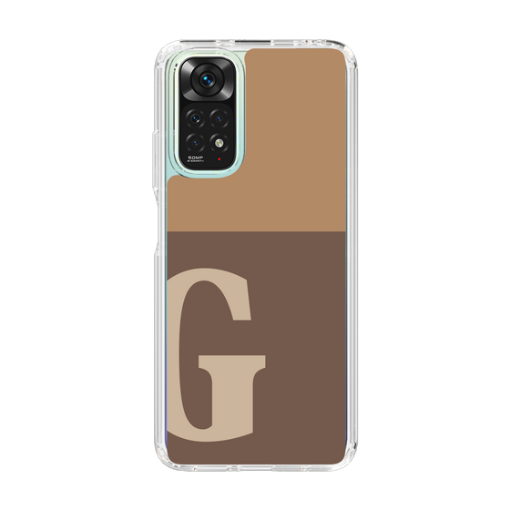 Slim Protection Case［ Original - initial two tone - G brown ］