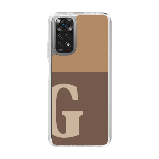 Slim Protection Case［ Original - initial two tone - G brown ］