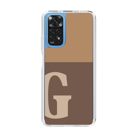 Slim Protection Case［ Original - initial two tone - G brown ］