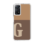 Slim Protection Case［ Original - initial two tone - G brown ］