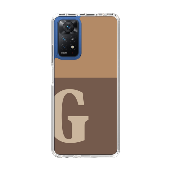 Slim Protection Case［ Original - initial two tone - G brown ］