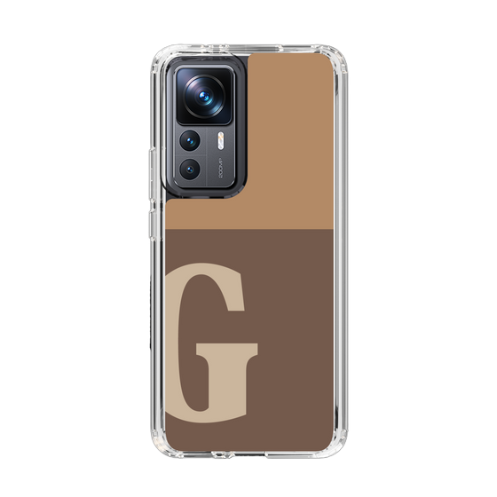 Slim Protection Case［ Original - initial two tone - G brown ］