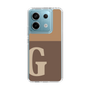 Slim Protection Case［ Original - initial two tone - G brown ］