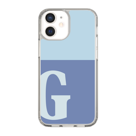 Slim Protection Case［ Original - initial two tone - G blue ］