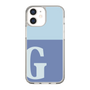 Slim Protection Case［ Original - initial two tone - G blue ］