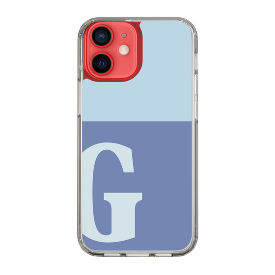 Slim Protection Case［ Original - initial two tone - G blue ］