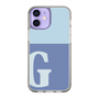 Slim Protection Case［ Original - initial two tone - G blue ］