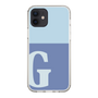 Slim Protection Case［ Original - initial two tone - G blue ］