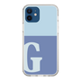 Slim Protection Case［ Original - initial two tone - G blue ］