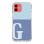 Slim Protection Case［ Original - initial two tone - G blue ］