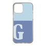 Slim Protection Case［ Original - initial two tone - G blue ］