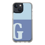 Slim Protection Case［ Original - initial two tone - G blue ］