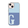 Slim Protection Case［ Original - initial two tone - G blue ］