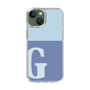 Slim Protection Case［ Original - initial two tone - G blue ］