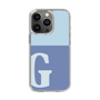 Slim Protection Case［ Original - initial two tone - G blue ］