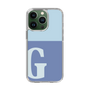 Slim Protection Case［ Original - initial two tone - G blue ］
