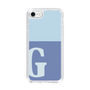 Slim Protection Case［ Original - initial two tone - G blue ］