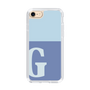 Slim Protection Case［ Original - initial two tone - G blue ］