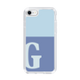 Slim Protection Case［ Original - initial two tone - G blue ］