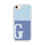 Slim Protection Case［ Original - initial two tone - G blue ］