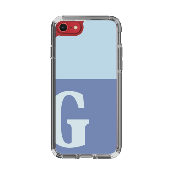 Slim Protection Case［ Original - initial two tone - G blue ］
