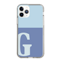 Slim Protection Case［ Original - initial two tone - G blue ］