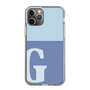 Slim Protection Case［ Original - initial two tone - G blue ］