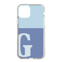 Slim Protection Case［ Original - initial two tone - G blue ］