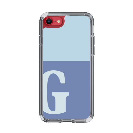 Slim Protection Case［ Original - initial two tone - G blue ］