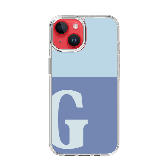 Slim Protection Case［ Original - initial two tone - G blue ］