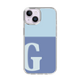 Slim Protection Case［ Original - initial two tone - G blue ］