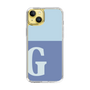 Slim Protection Case［ Original - initial two tone - G blue ］